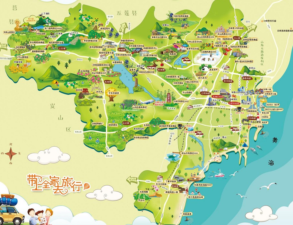 惠阳景区使用手绘地图给景区能带来什么好处？